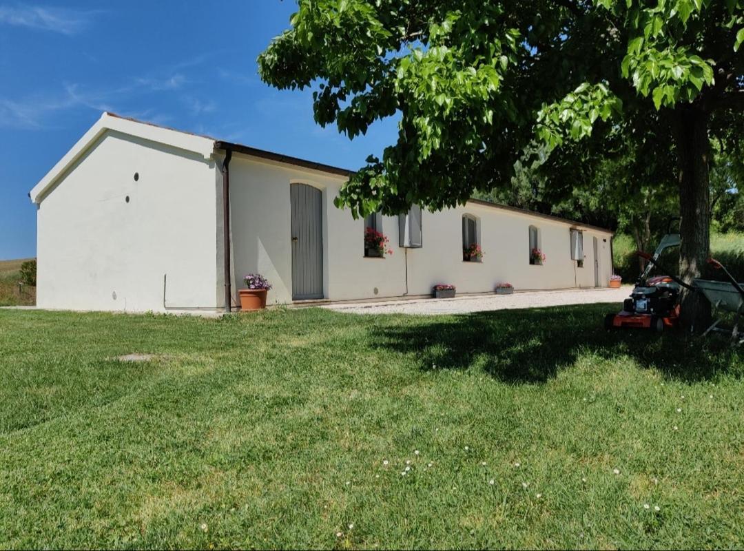 Gasthaus Rustico Del Bozzo Castelleone di Suasa Exterior foto